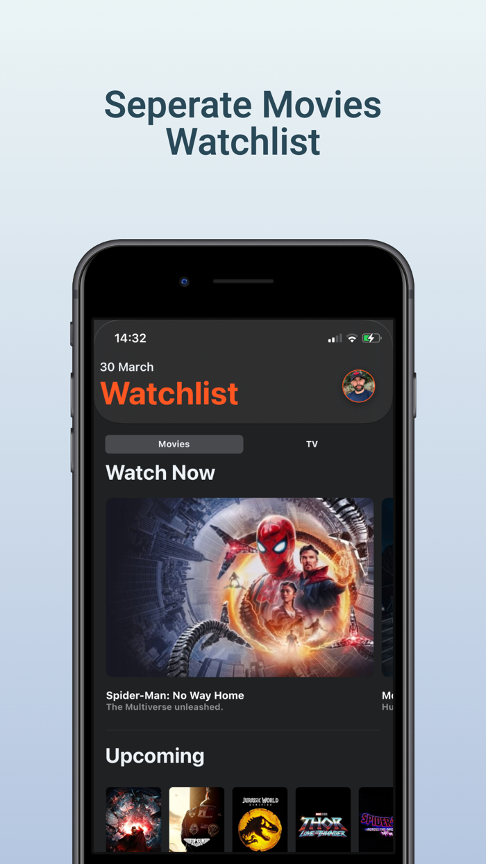 Watchlist Track TV and Movies