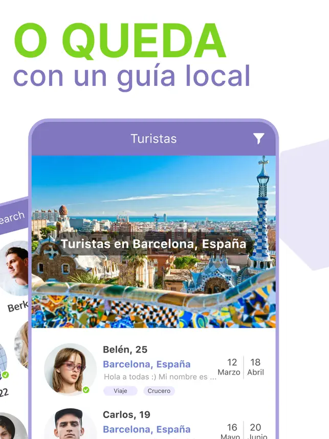 Imágen 2 Tourbar citas. Chat & travel iphone