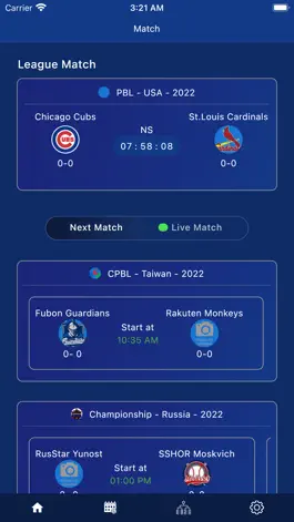 Game screenshot BaseBall Live Matches mod apk
