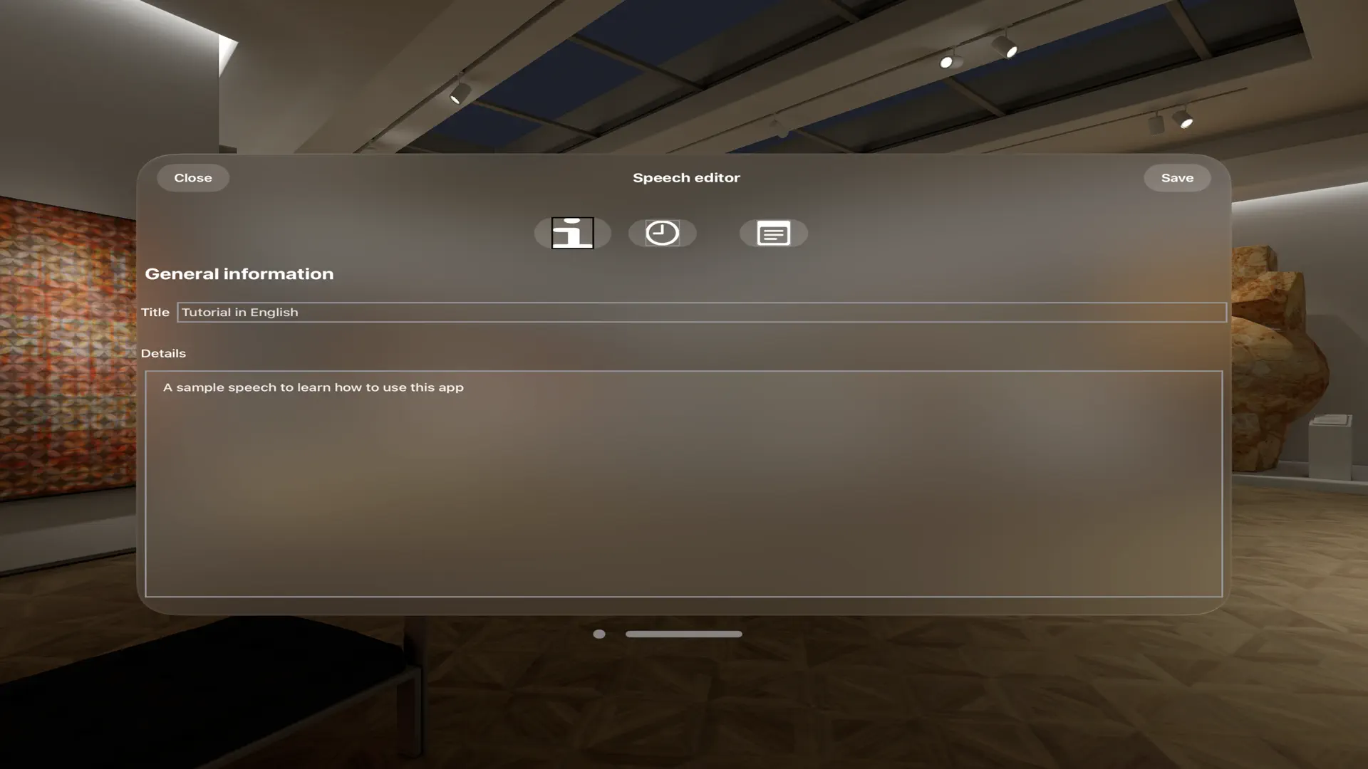 Speakers assistant screenshot 4