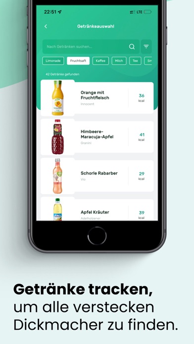 Foodiary: Ernährungsplaner-App Screenshot