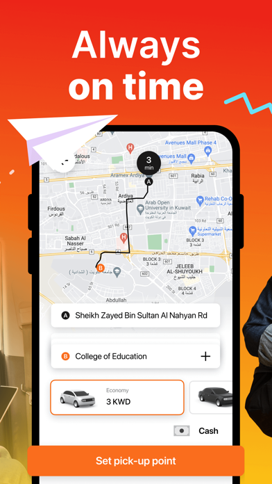 توصيله Q8: تاكسي الكويت Screenshot