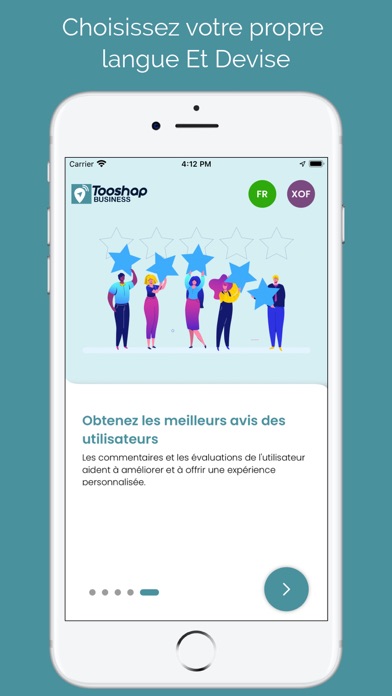 TOOSHAP BUSINESS Screenshot