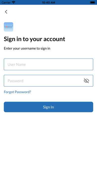Fine Advice Screenshot