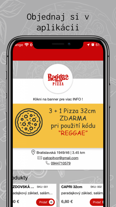Reggae pizza Screenshot