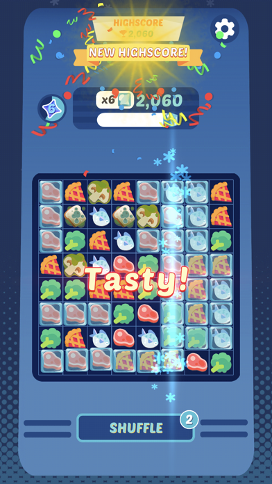 Freeze Match: Food Puzzle Screenshot