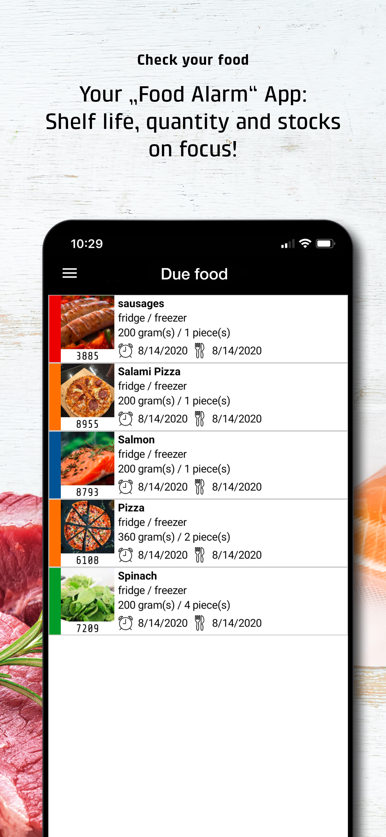 CASO Food Manager