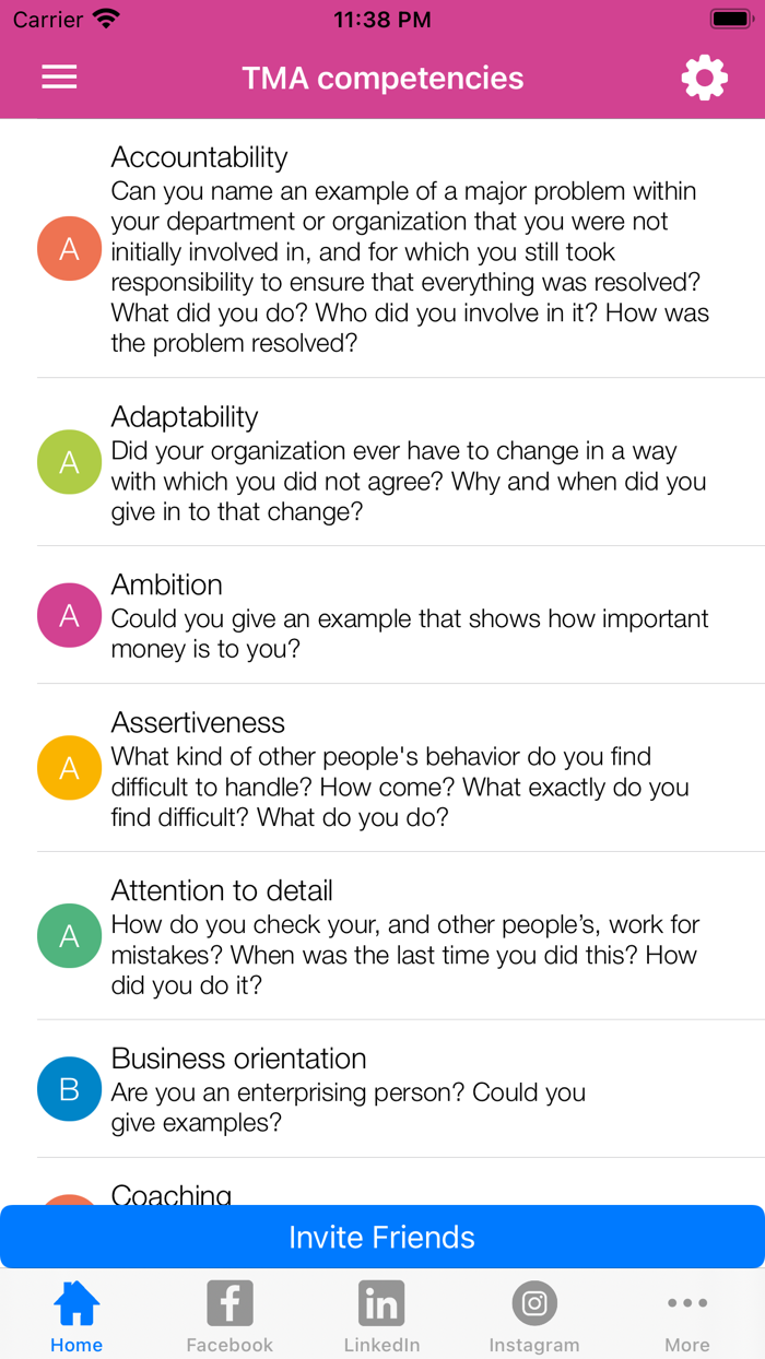 TMA Job Interview Questions