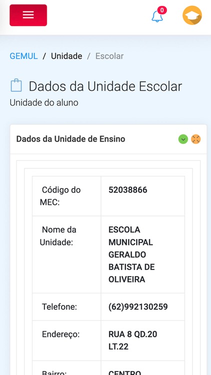 Portal Aluno Abadia/GEMUL