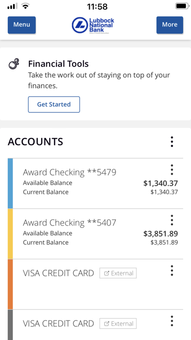 Lubbock National Bank Mobile Screenshot
