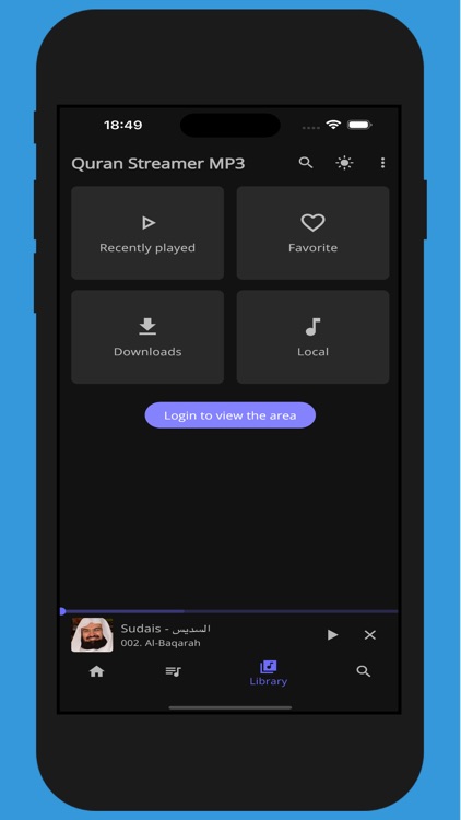 Quran Streaming MP3 screenshot-4