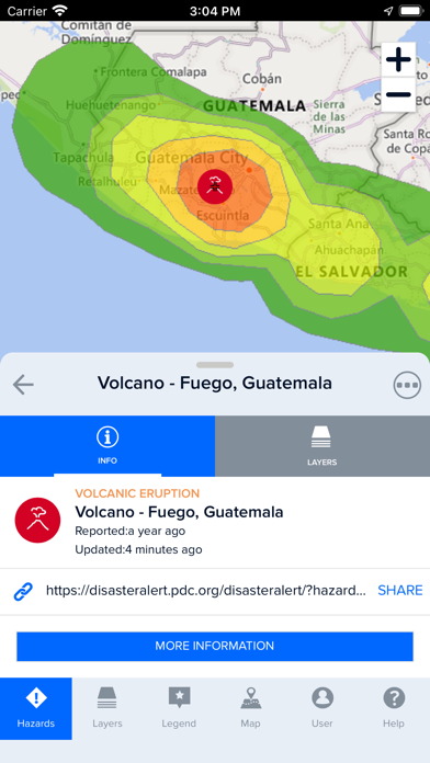 Disaster Alert (PDC Global) Screenshot