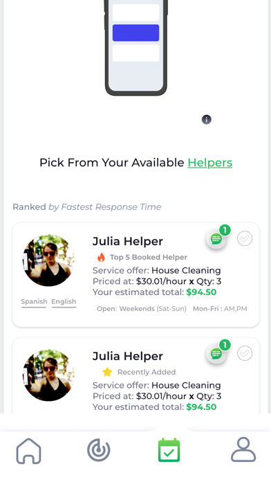 Hallo: Get Matched Pros Nearby Screenshot
