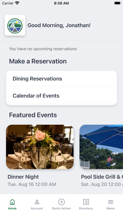 Mountain Lakes Club Screenshot