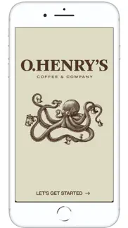 o.henry's coffee iphone screenshot 1
