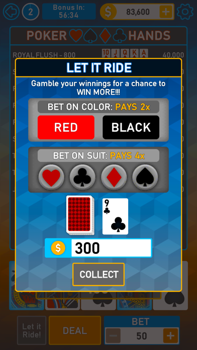 Video Poker Multi Bonus Screenshot