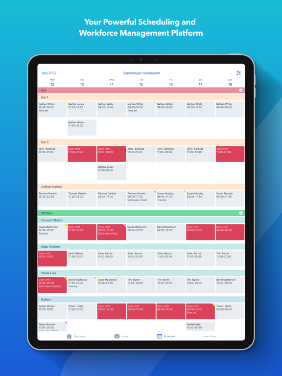 Planday Employee Scheduling