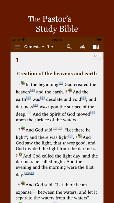 The Pastors Study Bible Screenshot