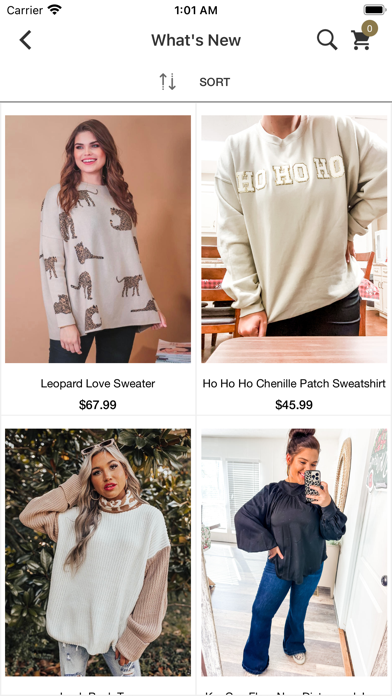 Trendsetter Boutique Screenshot
