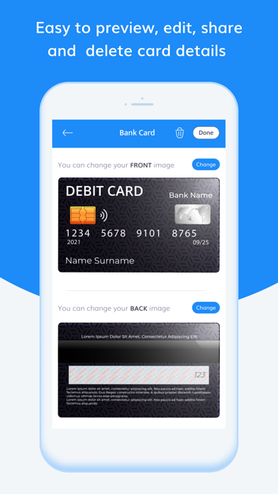 ID Cards Wallet - Card Keeper Screenshot