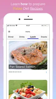 paleo diet recipes app iphone screenshot 3
