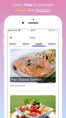 Game screenshot Paleo Diet Recipes App hack