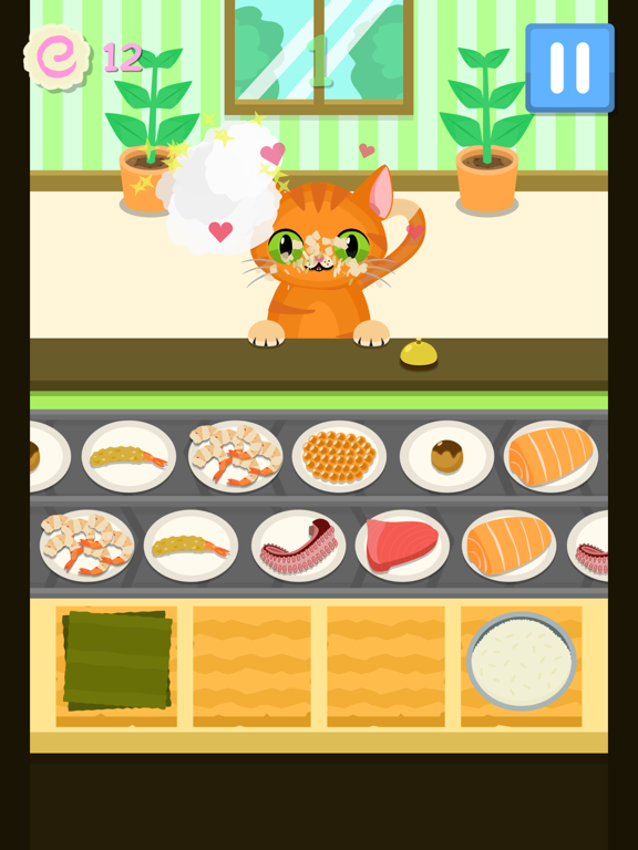 Kitty Sushi iPad screenshot