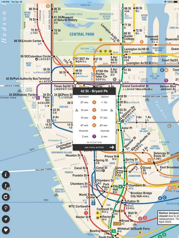 Screenshot #4 pour Underway: NYC Subway Transit