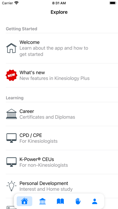 Kinesiology Plus Screenshot