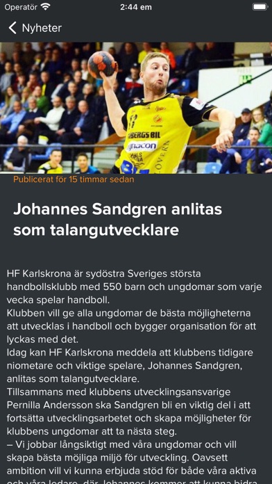 Screenshot #3 pour HF Karlskrona