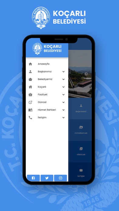 Ko?arl? Belediyesi Mobil Screenshot
