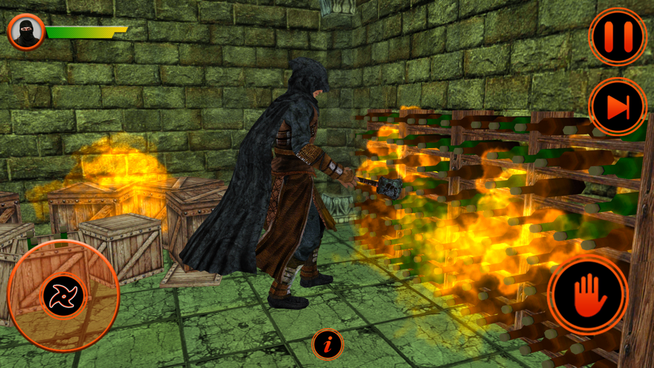 #2. Ninja Assassin Stealth Warrior (iOS) 由: Usama Ahmad Butt