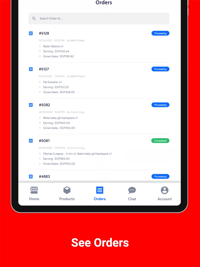 Egybasket Store Manager