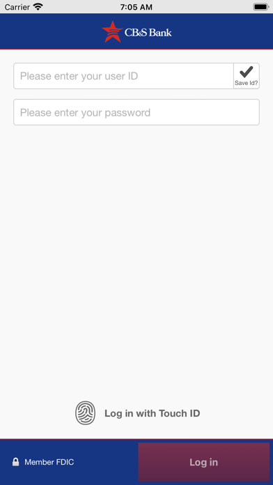 CB&S Bank Business Mobile Screenshot