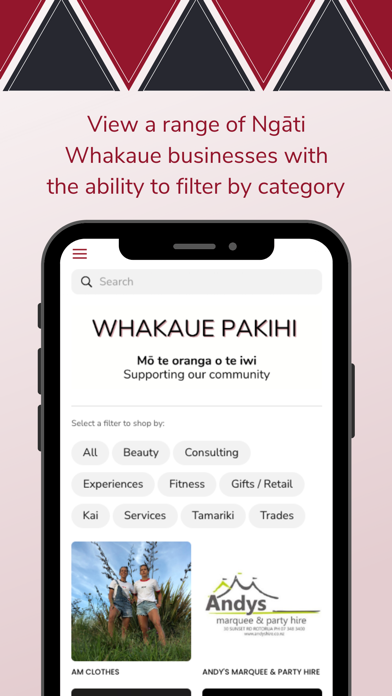 Screenshot 1 of Whakaue Pakihi App