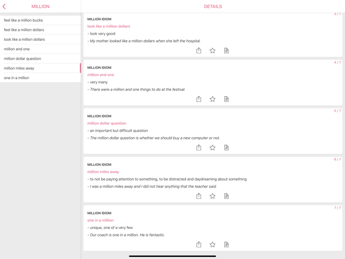 Food Number idioms in English