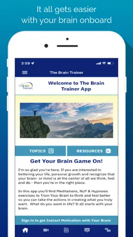 Game screenshot The Brain Trainer App apk