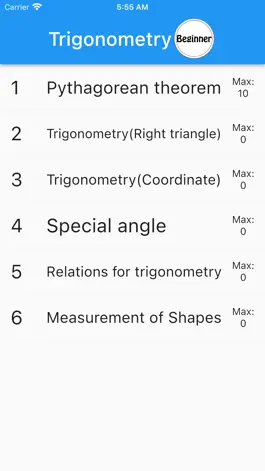 Game screenshot Trigonometry(Math Drills) mod apk