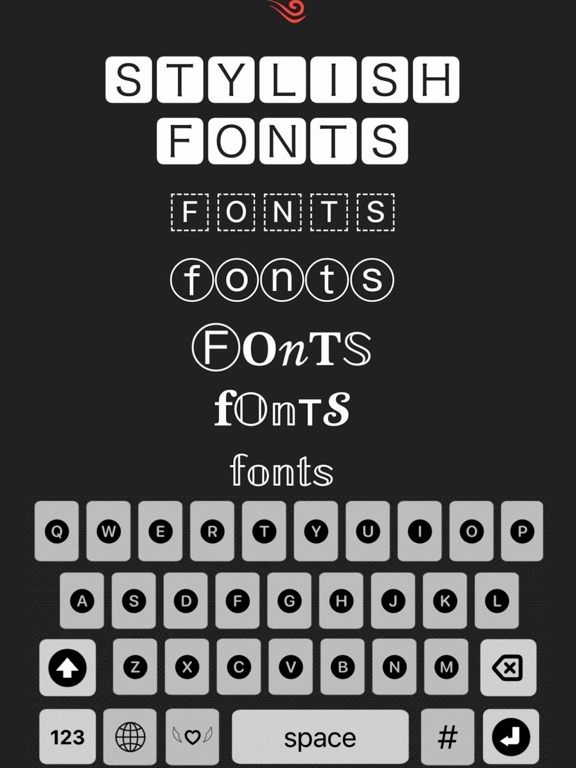 Screenshot #6 pour fancy fonts - custom keyboard
