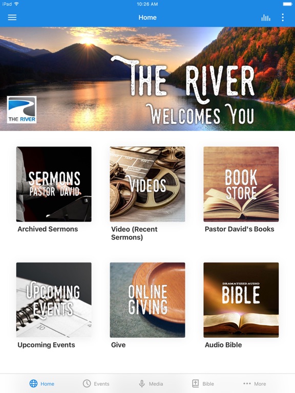 The River CC iPad screenshot 1 - Education app
