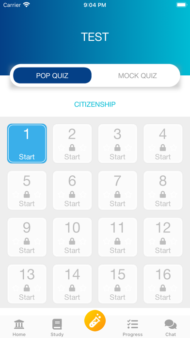 Australia Citizenship Exam Screenshot