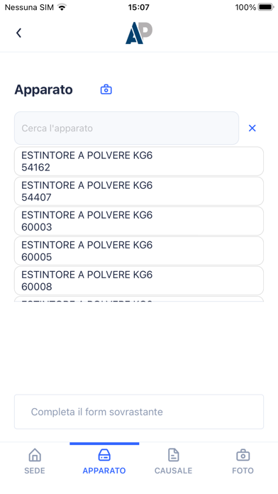 App screenshot