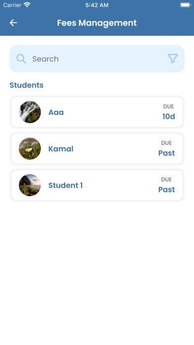 My Academy App Screenshot