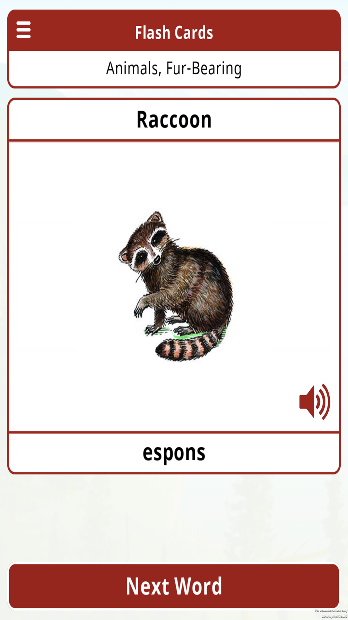 Kehkimin Vocab Builder