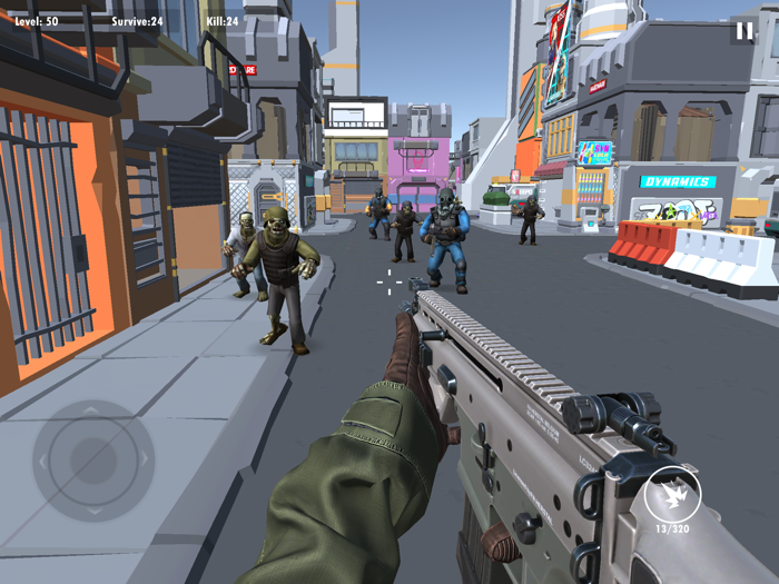 Gun BattleShooting Zombie