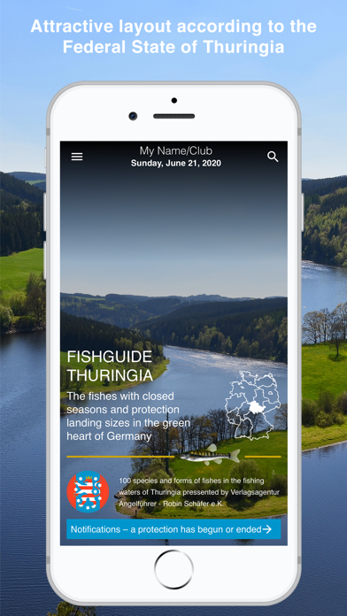 Screenshot #1 pour Fishguide Thuringia