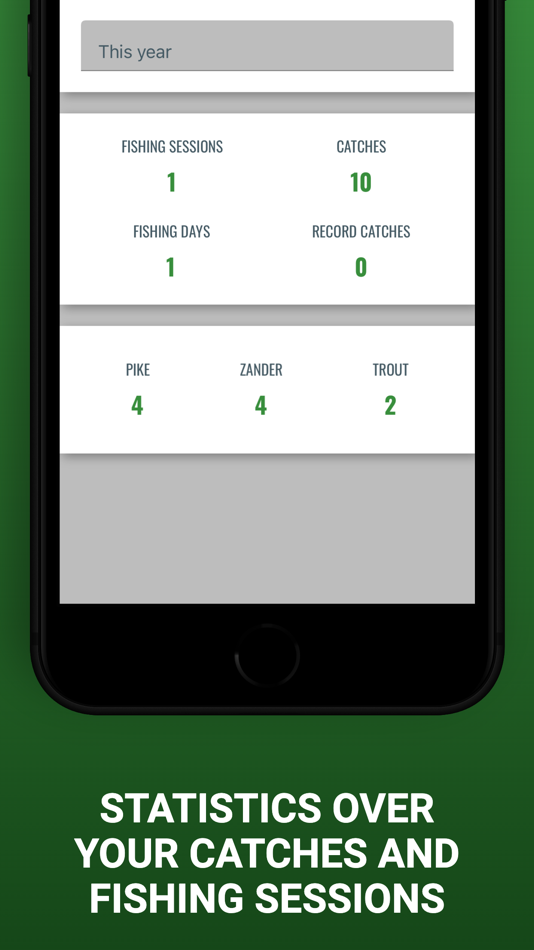 #5. Catch Logger (iOS) Με: Daniel Hindrikes