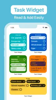 to do list widget daily tasks iphone screenshot 1