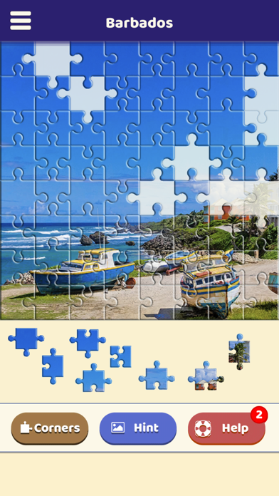 Barbados Sightseeing Puzzle Screenshot