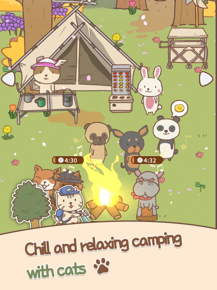 Animal Camping Idle Camp